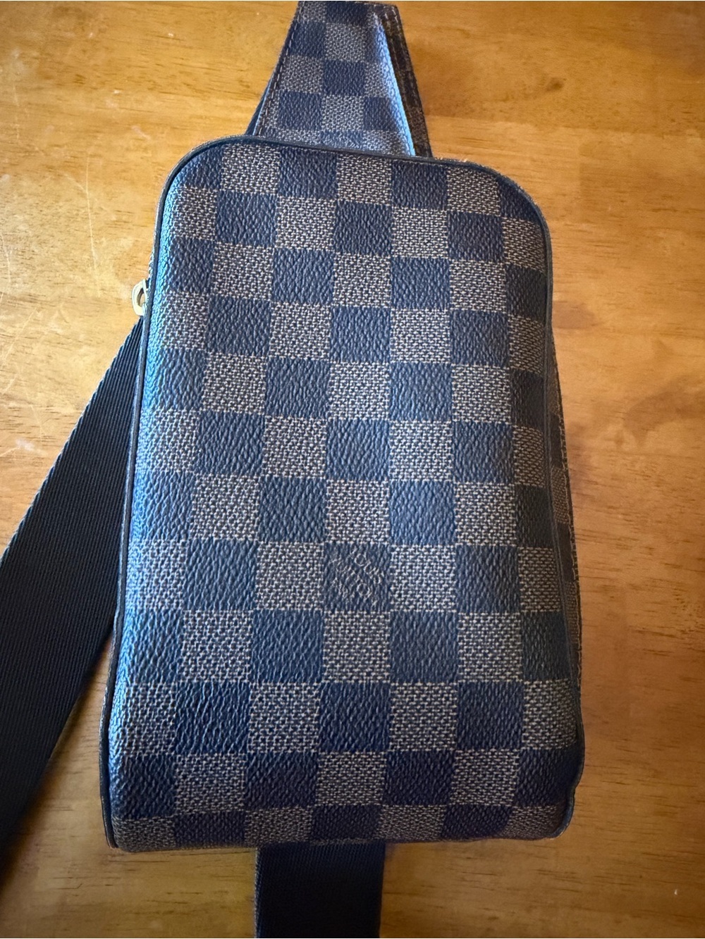 24HRS‼️Louis Vuitton Damier Ebene Geronimo Sling Bag *EXCELLENT CONDITION* - Picture 2 of 15